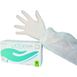 Gant latex poudré