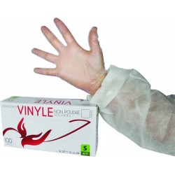 Gant vinyle non poudré